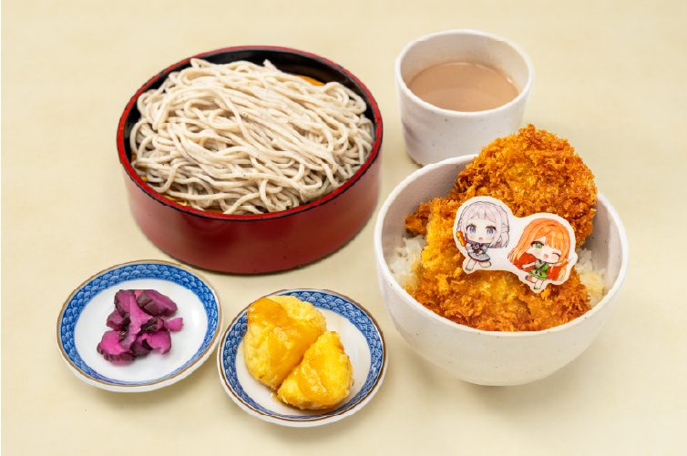 学マス祭の湯コラボ 葛城リーリヤたちの秩父満喫定食 1980円