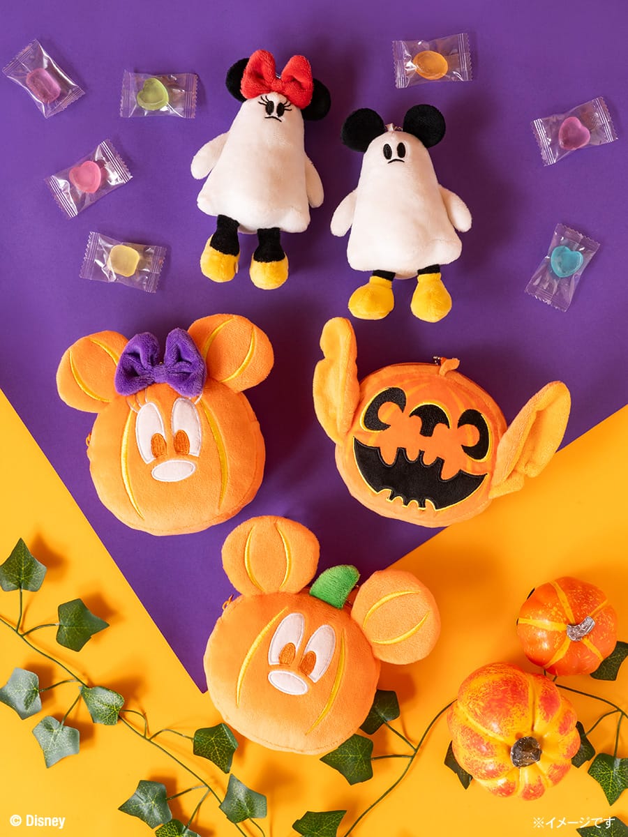 Happyくじディズニーハロウィン2026 B賞 ぬいぐるみポーチ全5種