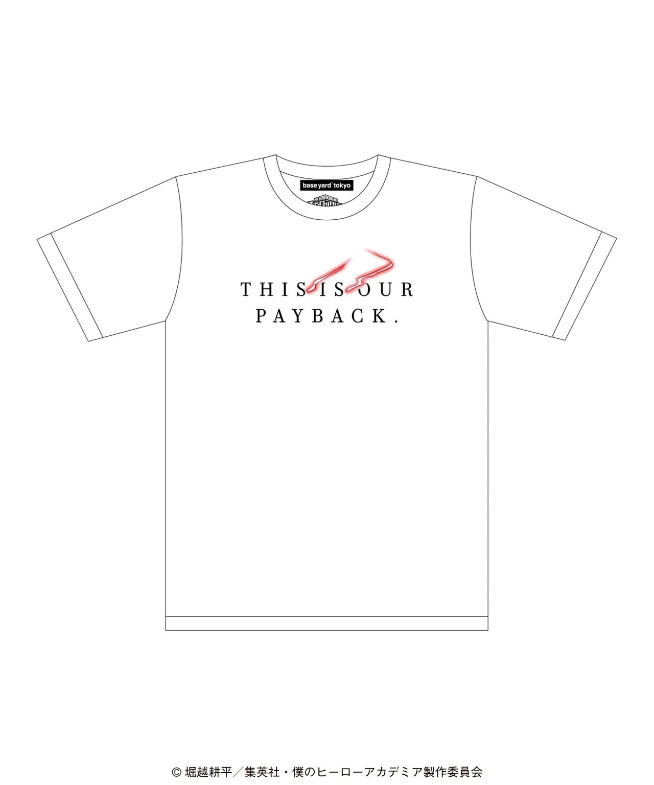 相澤消太のオリジナルMESSAGE Tシャツ