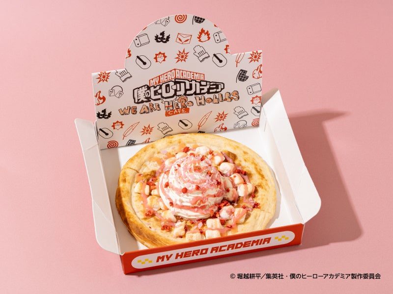 麗日お茶子イメージ チョコマシュマロのスイーツピザ