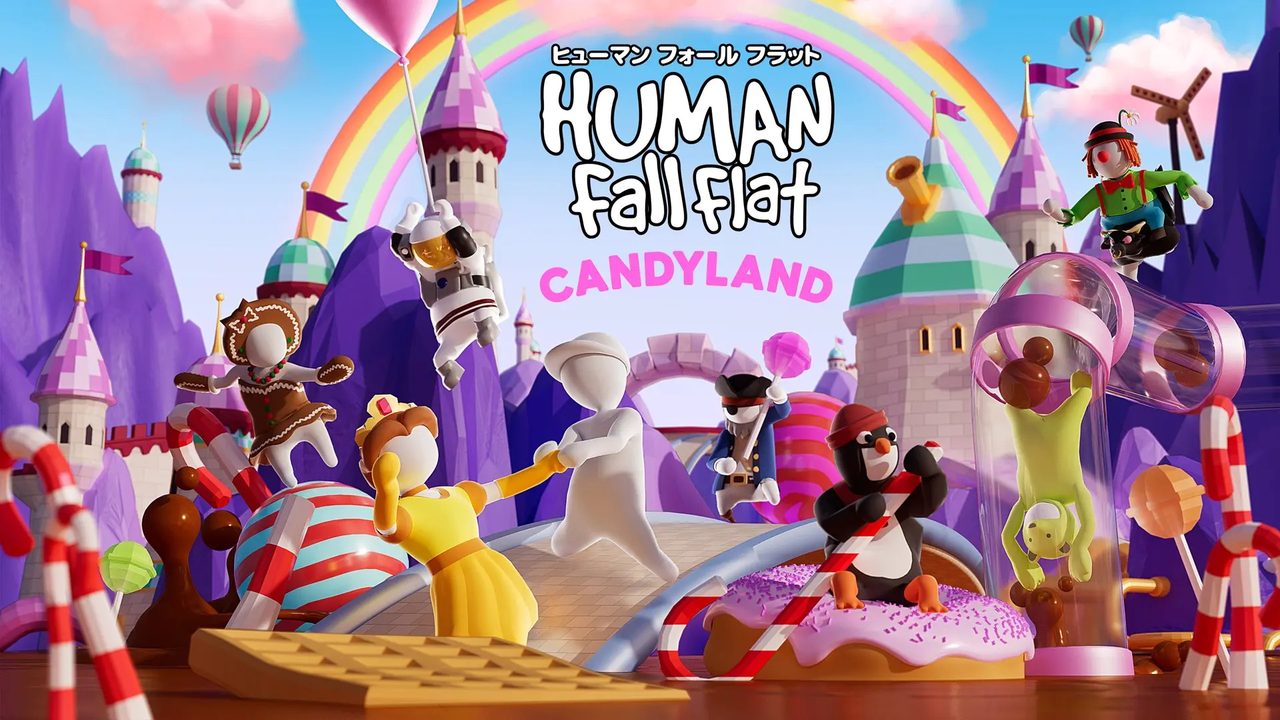 ヒューマンフォールフラット 新ステージ キャンディランド