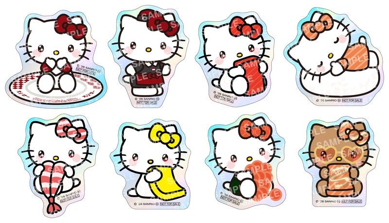 ハローキティ柄ピック全8種
