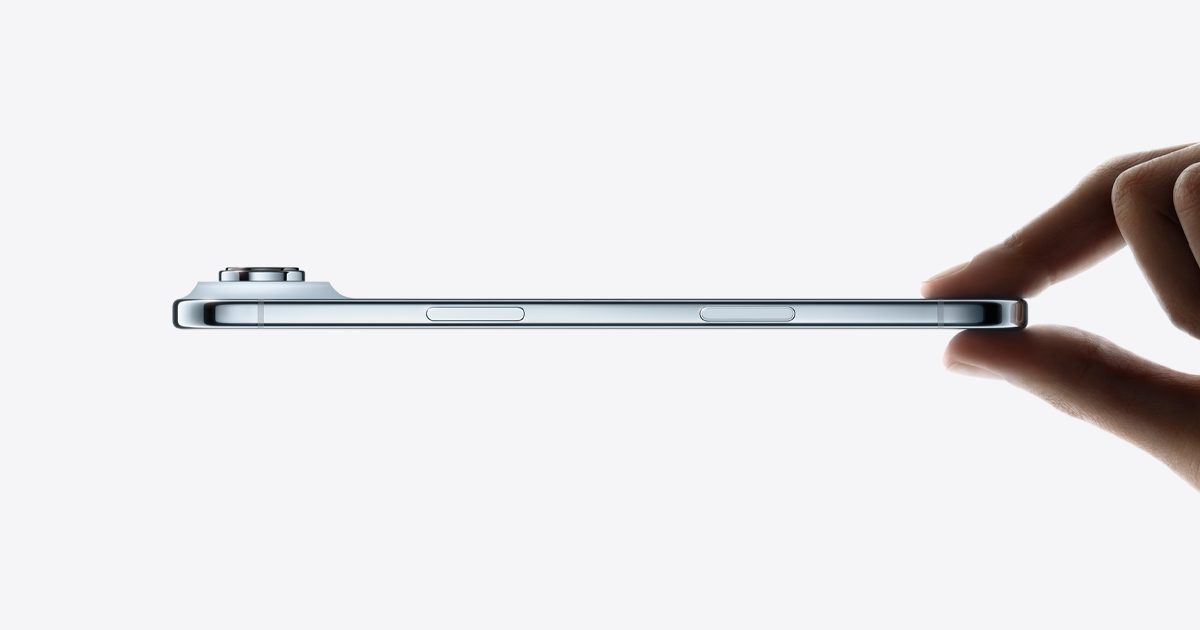 薄型が特徴のiPhone Air