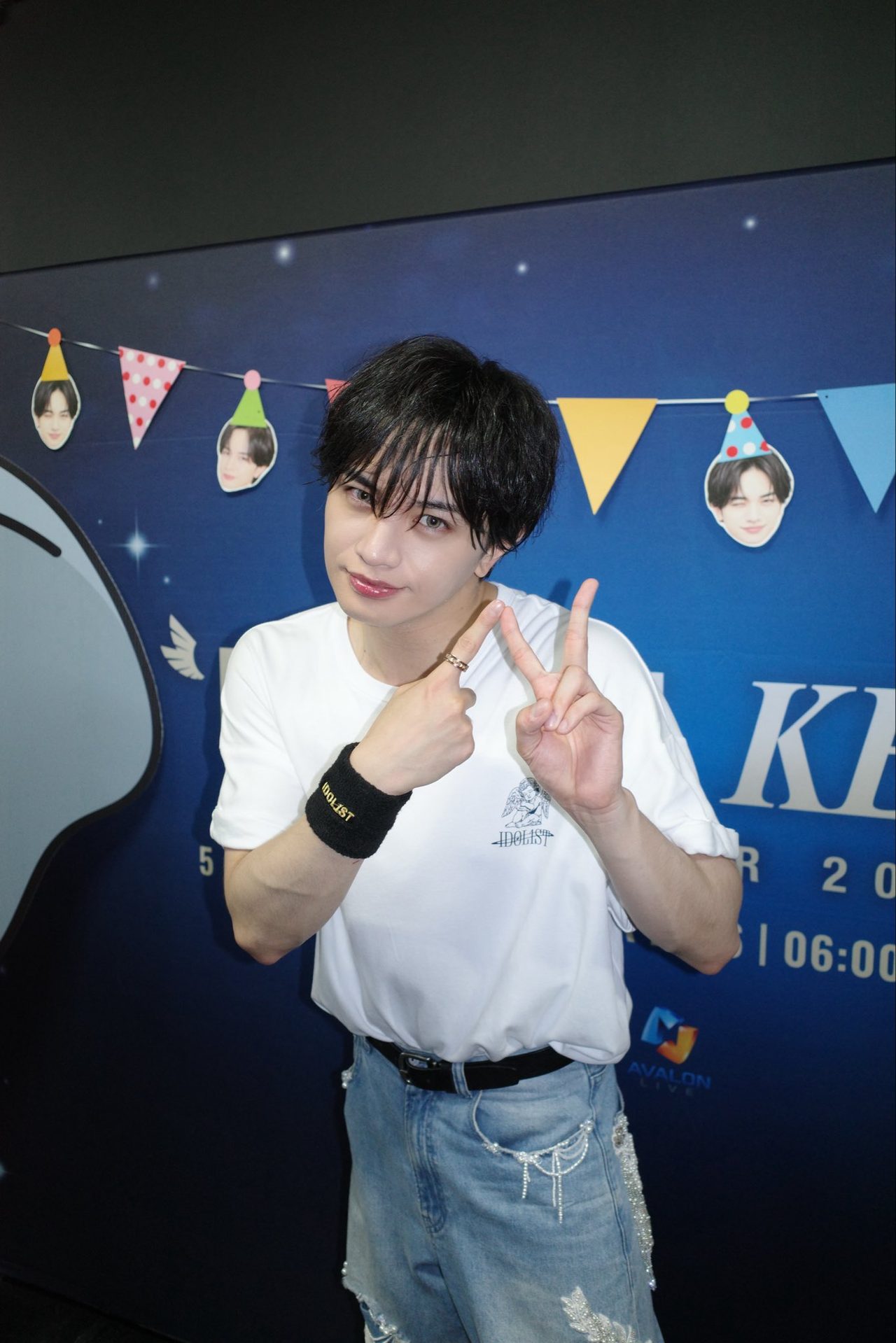 中島健人 バンコク公演終了後の告知ビジュアル