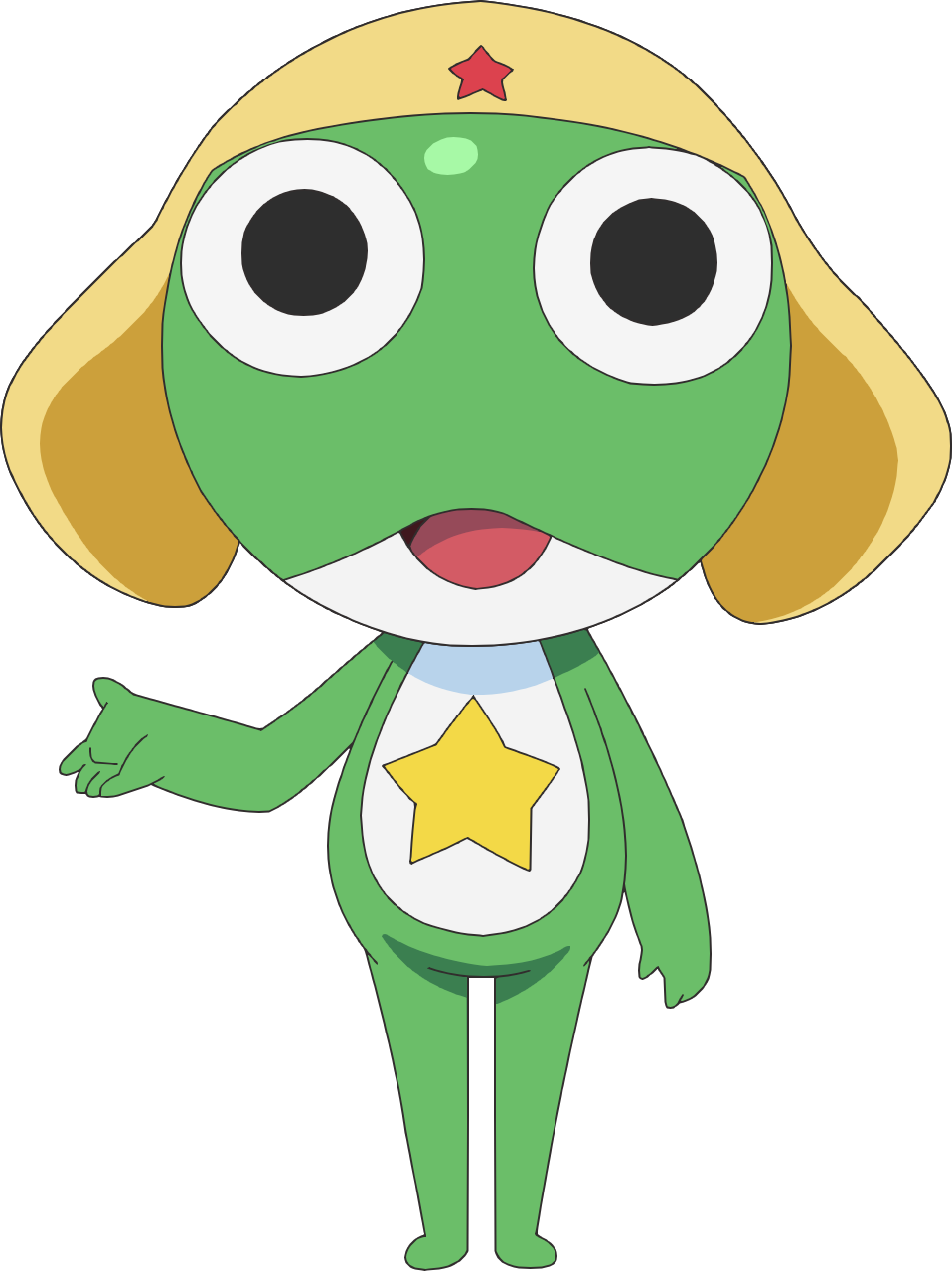 ケロロ軍曹 新アニメのケロロ軍曹キャラクタービジュアル