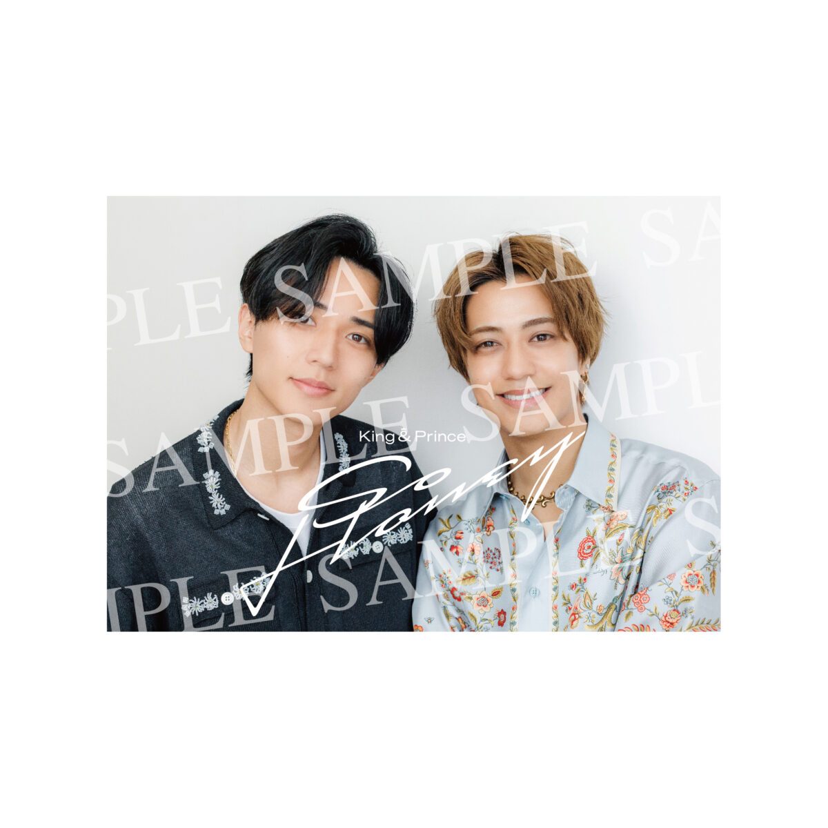King & Prince「So Honey EP」先着特典フォトカード見本
