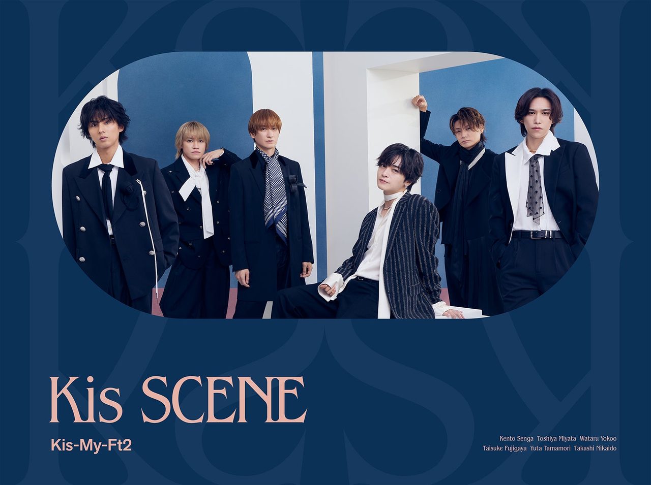 Kis-My-Ft2 12thアルバム Kis SCENE 初回盤Aジャケット写真