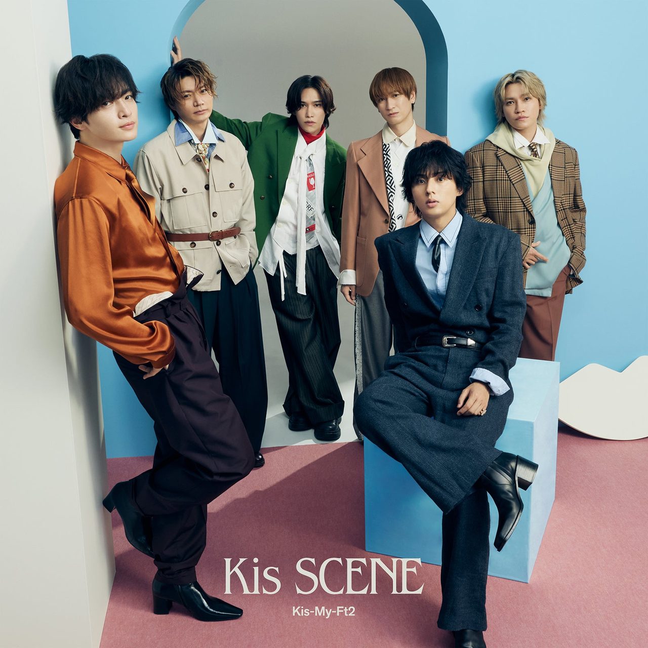 Kis-My-Ft2 12thアルバム Kis SCENE 通常盤ジャケット写真