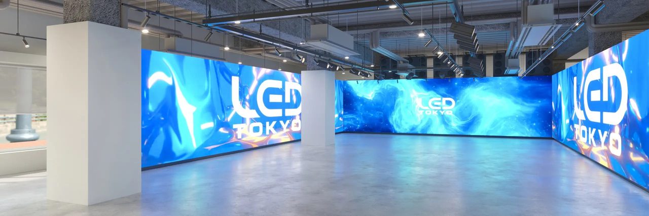 LED DAIBA STUDIOの壁面LEDビジョン