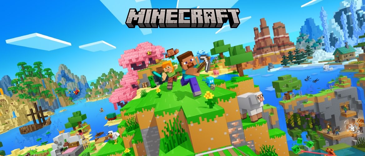 Nintendo Switch 2版マインクラフトのキービジュアル