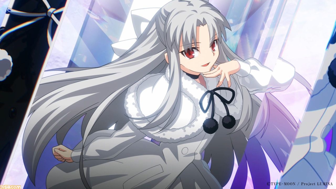 MELTY BLOOD TWI-LUMINA 新キャラクター白レンのビジュアル