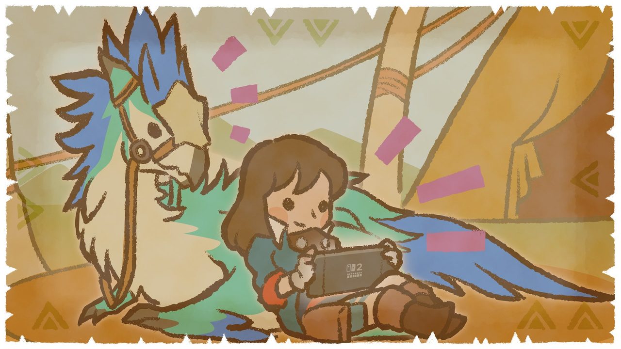 モンスターハンターワイルズ Switch2 イラスト