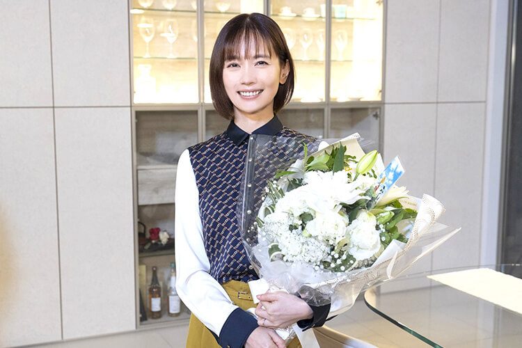 終幕のロンド クランクアップ時の中村ゆりさん