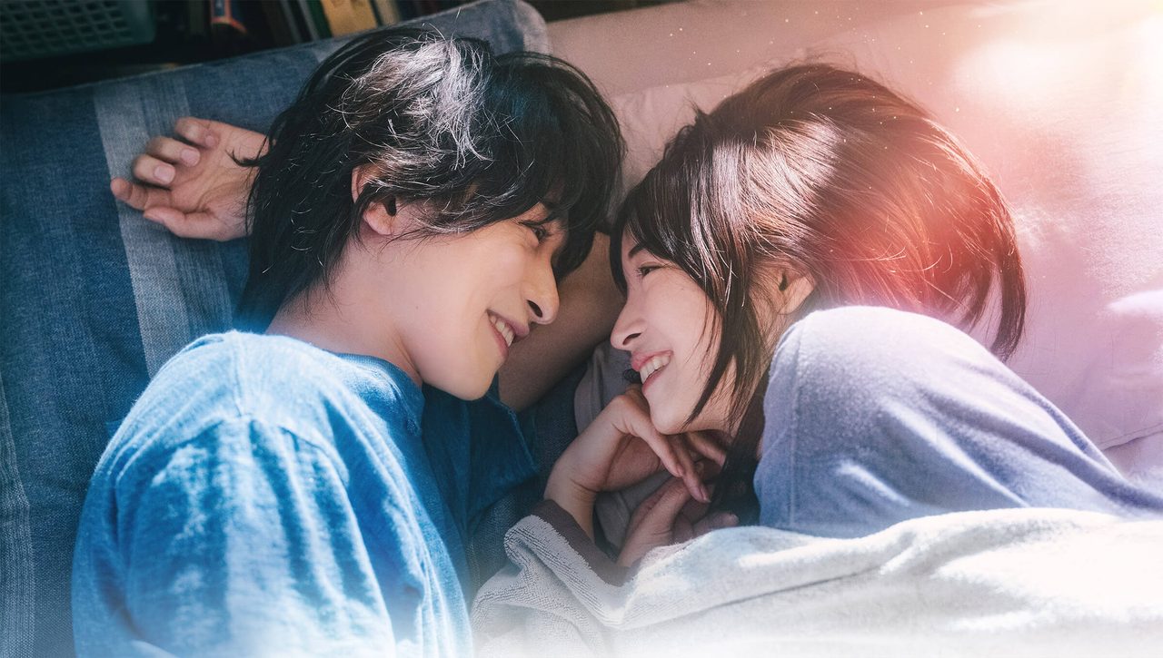 映画『汝、星のごとく』本予告ビジュアル、抱き合う2人
