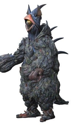 新怪獣候補 廃棄物怪獣キャンディロイの全身デザイン