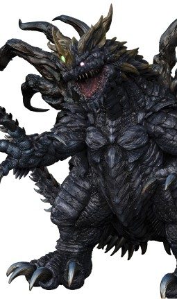 新怪獣候補 惑星襲撃怪獣ギルクスの全身デザイン