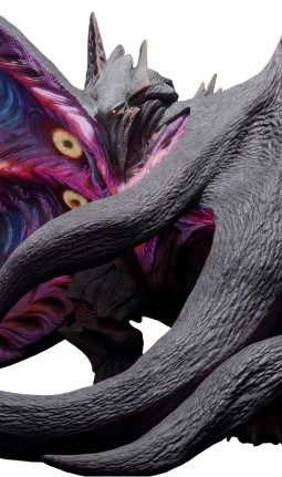 新怪獣候補 次元生命体ゼノルフの全身デザイン