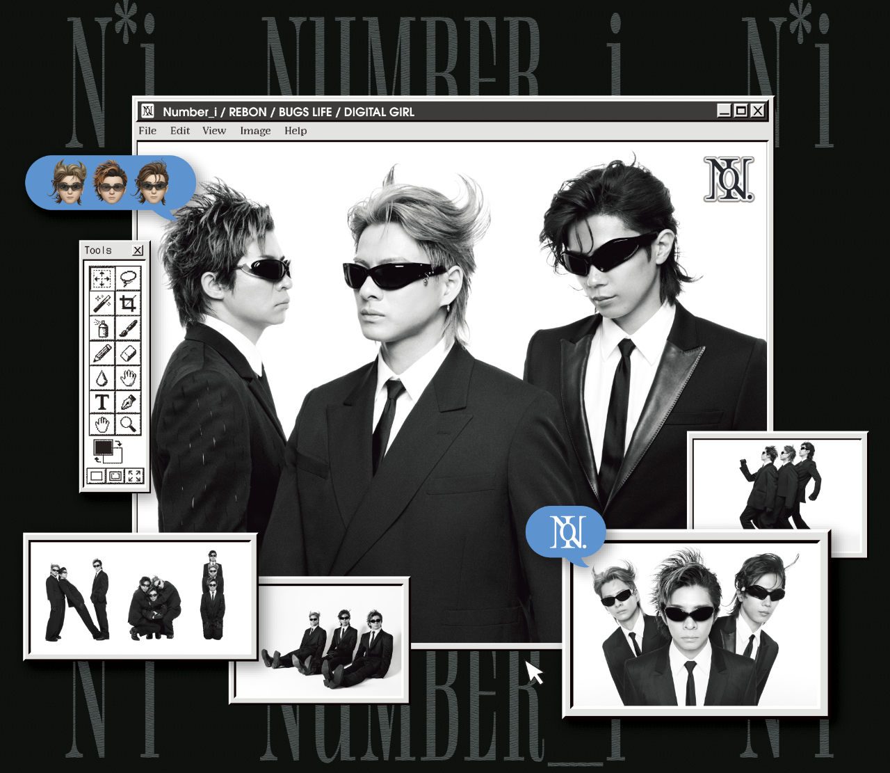 Number_i 4thシングル 初回限定盤Aジャケット