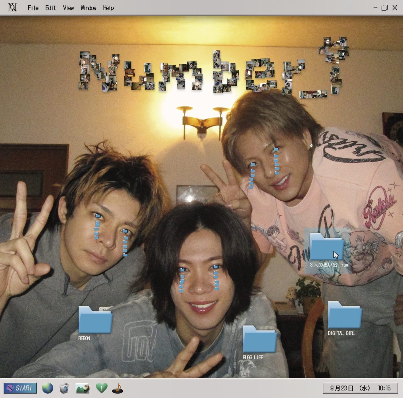 Number_i 4thシングル 通常盤ジャケット
