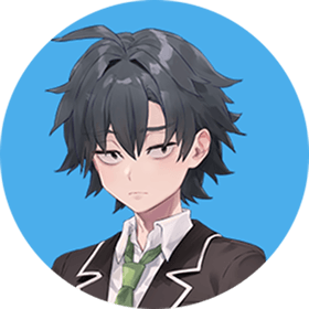 比企谷八幡のキャラクターアイコン