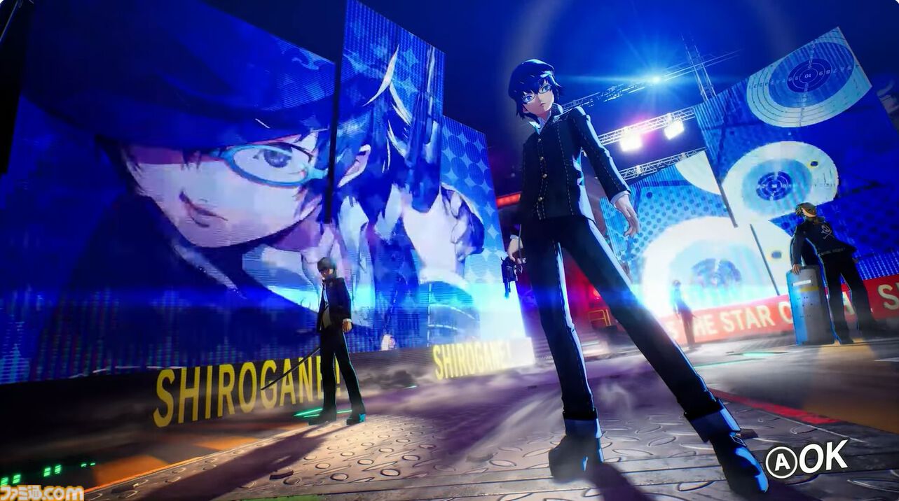 ペルソナ4 リバイバル 白鐘直斗の戦闘シーン