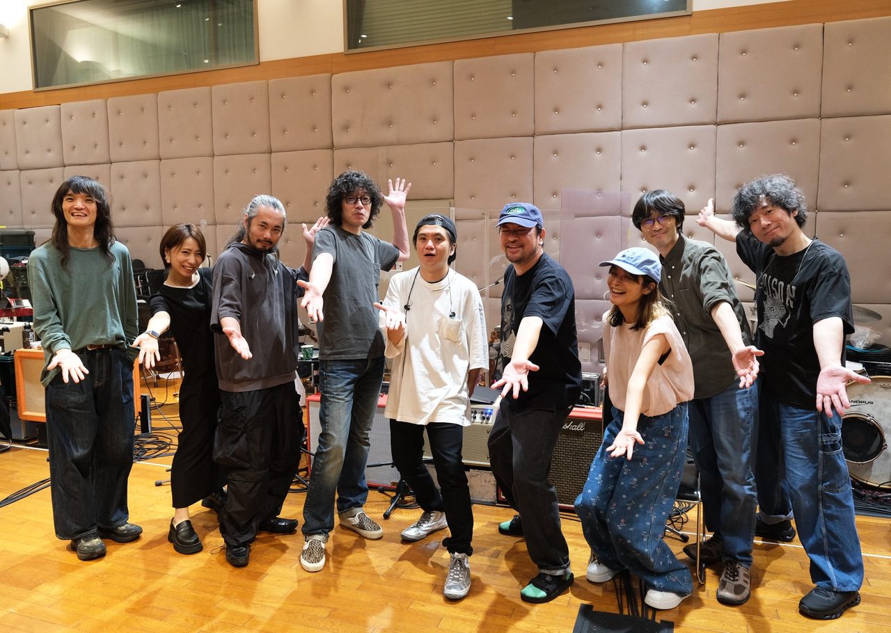 ツアーリハーサル終了後のメンバー集合写真