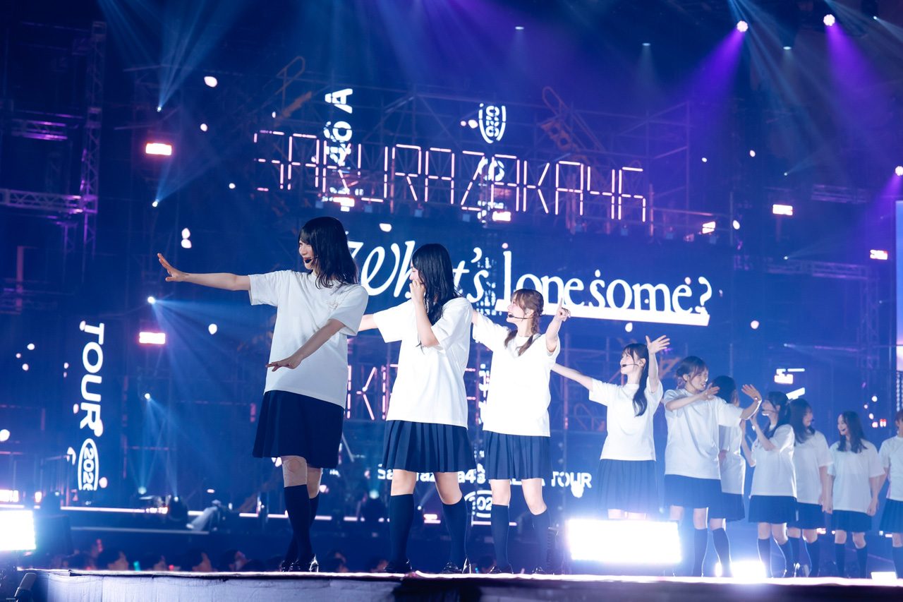 櫻坂46 ARENA TOUR What's lonesome? のステージ演出