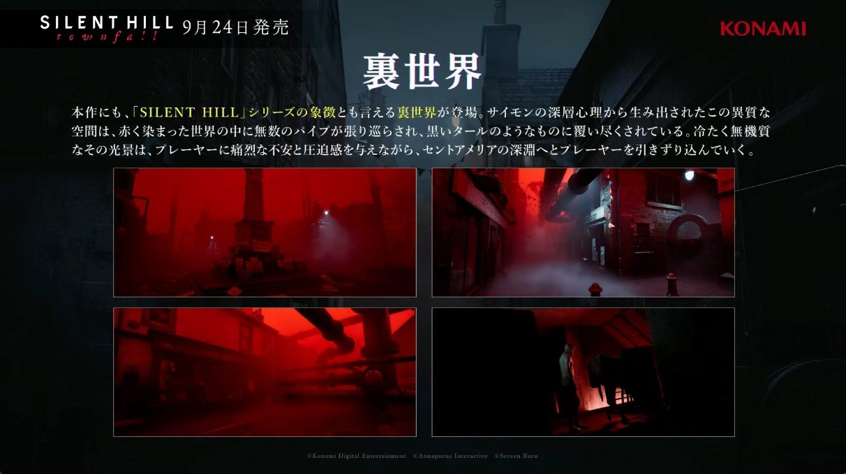 SILENT HILL Townfall 裏世界の様子