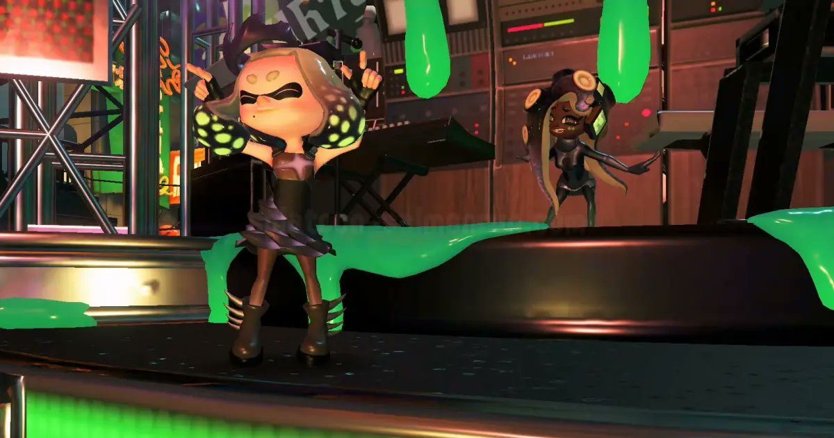 スプラトゥーン3 シオカラーズのハロウィン特別衣装 ステージ演出