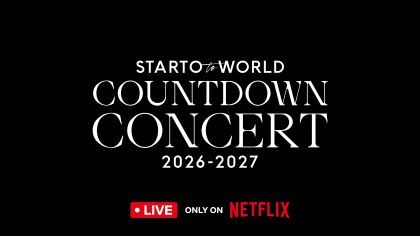 COUNTDOWN CONCERT 2026-2027 STARTO to WORLD Netflix配信ロゴ