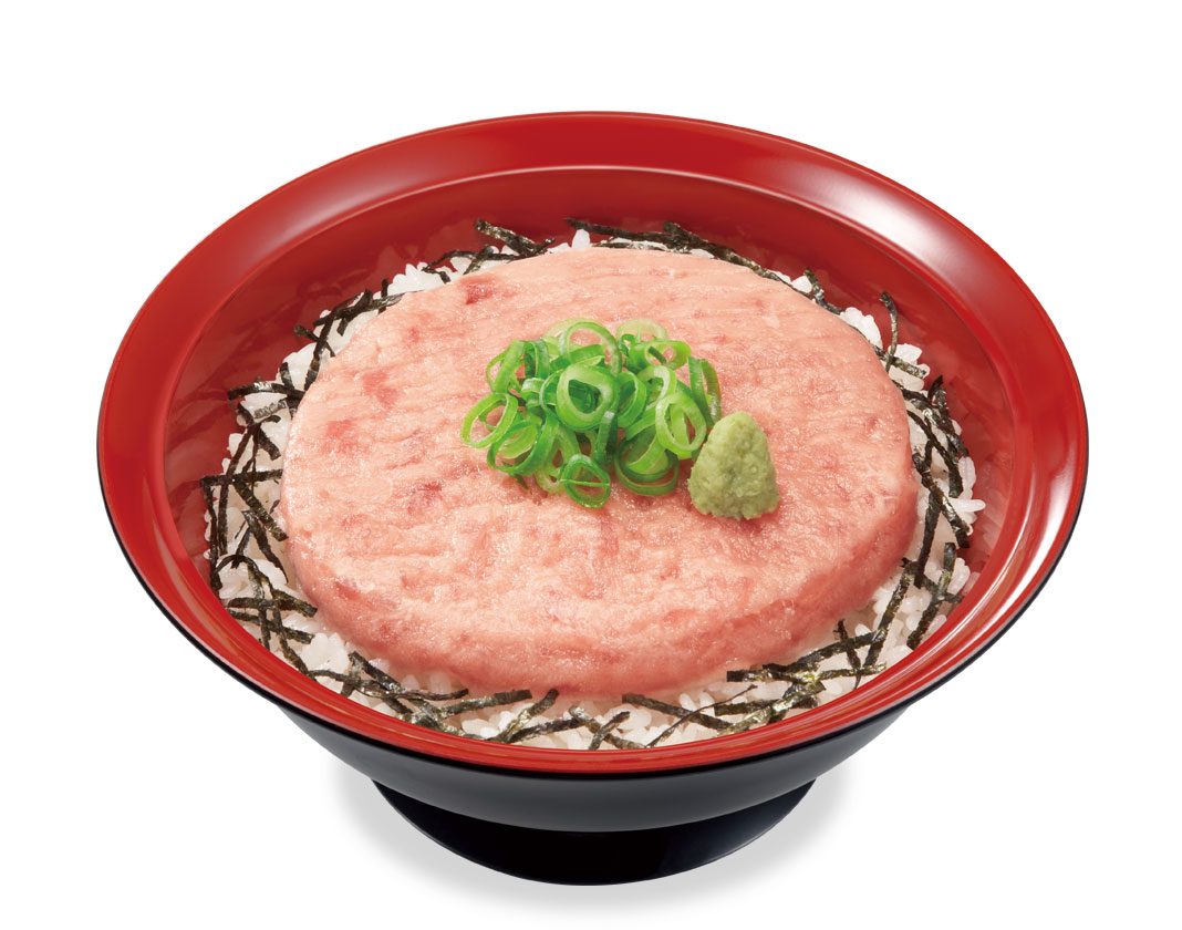 すき家のまぐろたたき丼 Sukipass対象商品で70円引き