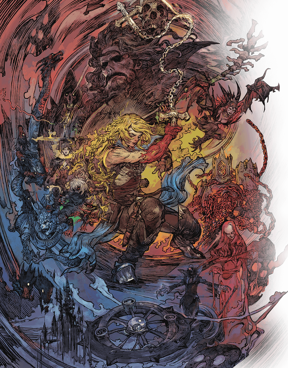 Castlevania Belmont's Curse 東京ゲームショウ2026出展キービジュアル