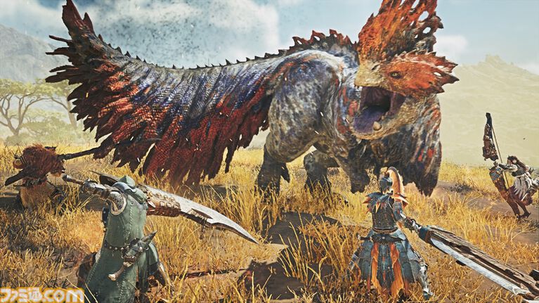 Switch2版モンスターハンターワイルズ TGS2026試遊クエストのケマトリス戦闘シーン