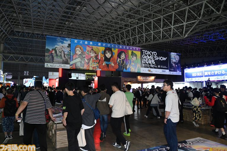 東京ゲームショウ2026 会場内の様子