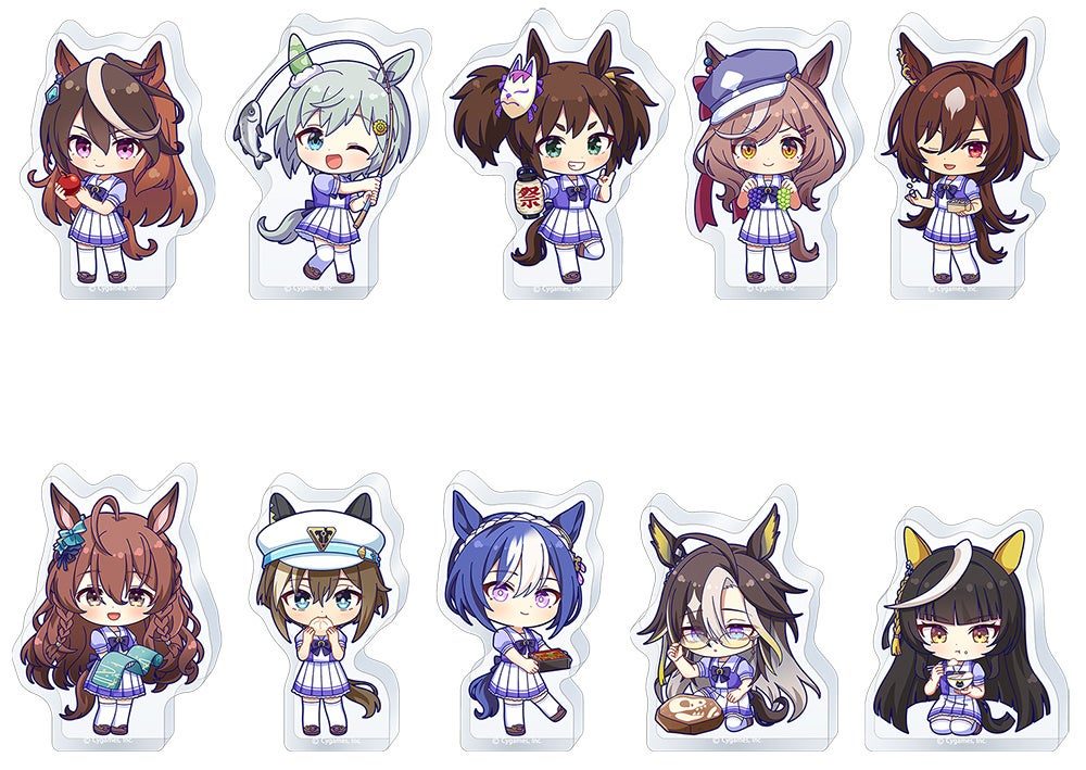 ウマ娘 ころっとアクリルフィギュアコレクション サンプル
