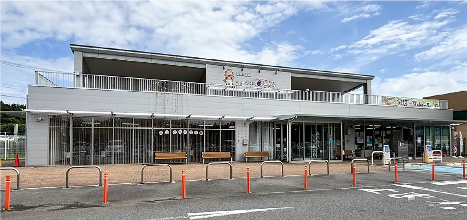 販売会場 みほふれ愛プラザ外観