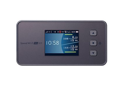 WiMAXモバイルルーターの一例