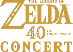 ゼルダの伝説40周年コンサート 公式ロゴ