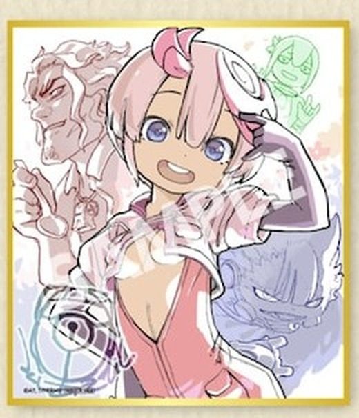メイドインアビス 目覚める神秘 第2週入場者特典 テパステのミニ色紙