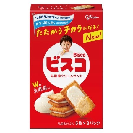 対象商品のグリコ ビスコの商品画像