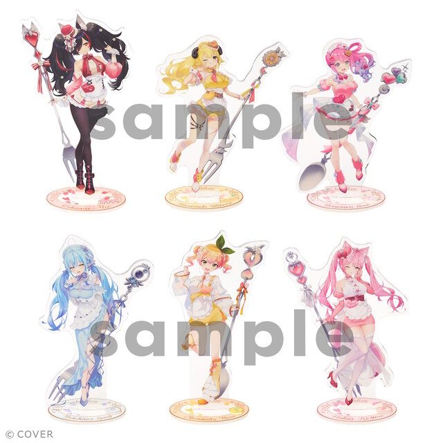 アクリルスタンド賞 全6種のサンプル画像
