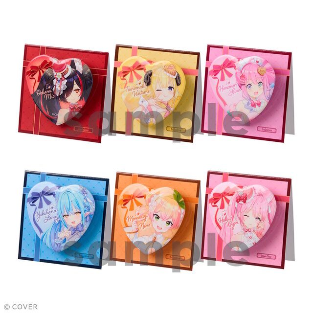 スタンド付缶バッジ賞 全6種のサンプル画像