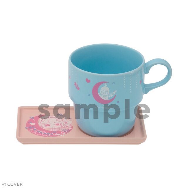 姫森ルーナ賞 お茶会プレート＆マグセットのサンプル画像