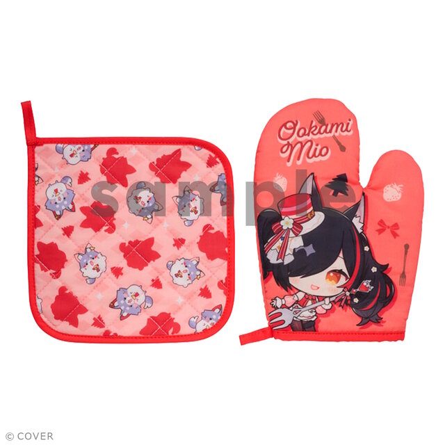 大神ミオ賞 鍋敷き＆ミトンセットのサンプル画像