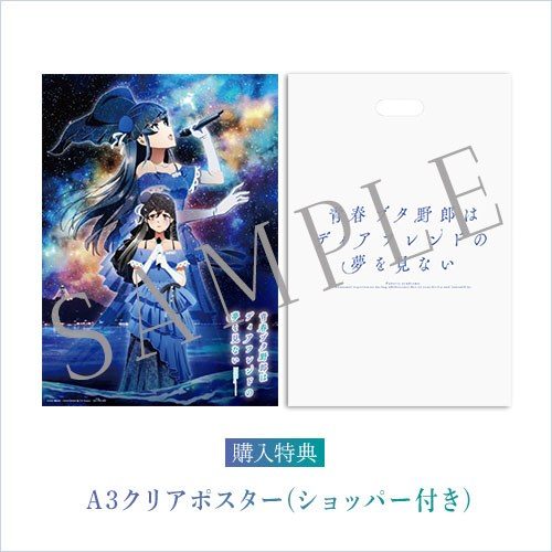ムビチケ特典 A3クリアポスター ショッパー付き