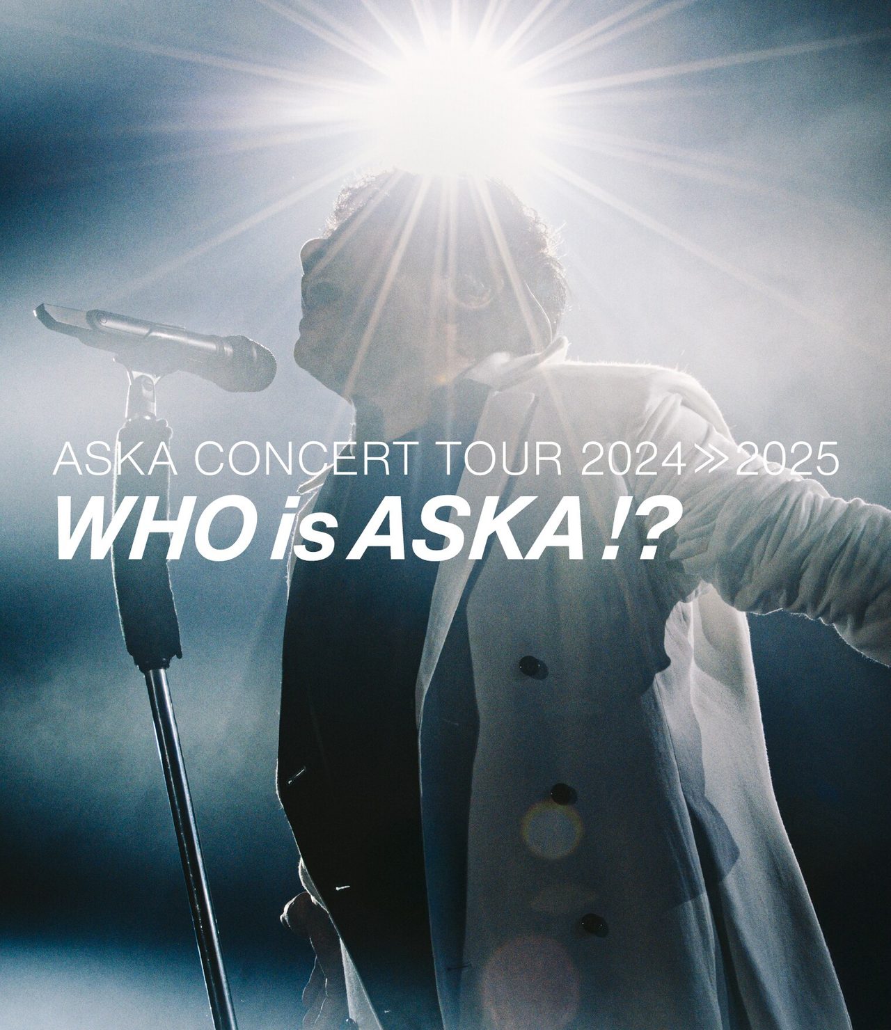 ASKA CONCERT TOUR 2024-2025 WHO is ASKA!? ジャケット
