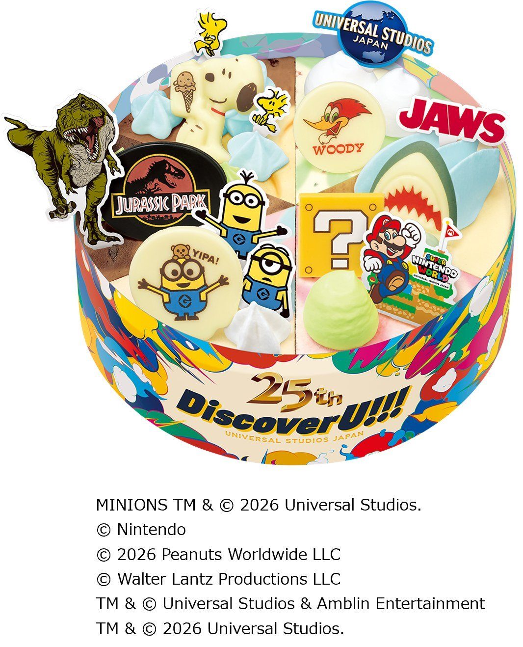 サーティワン ユニバーサル・スタジオ・ジャパン 25th アニバーサリー パレット6