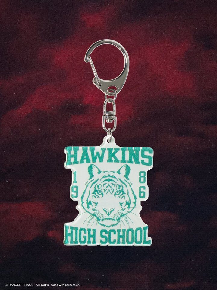 Hawkins High School Acrylic Key Chain タイガーロゴ