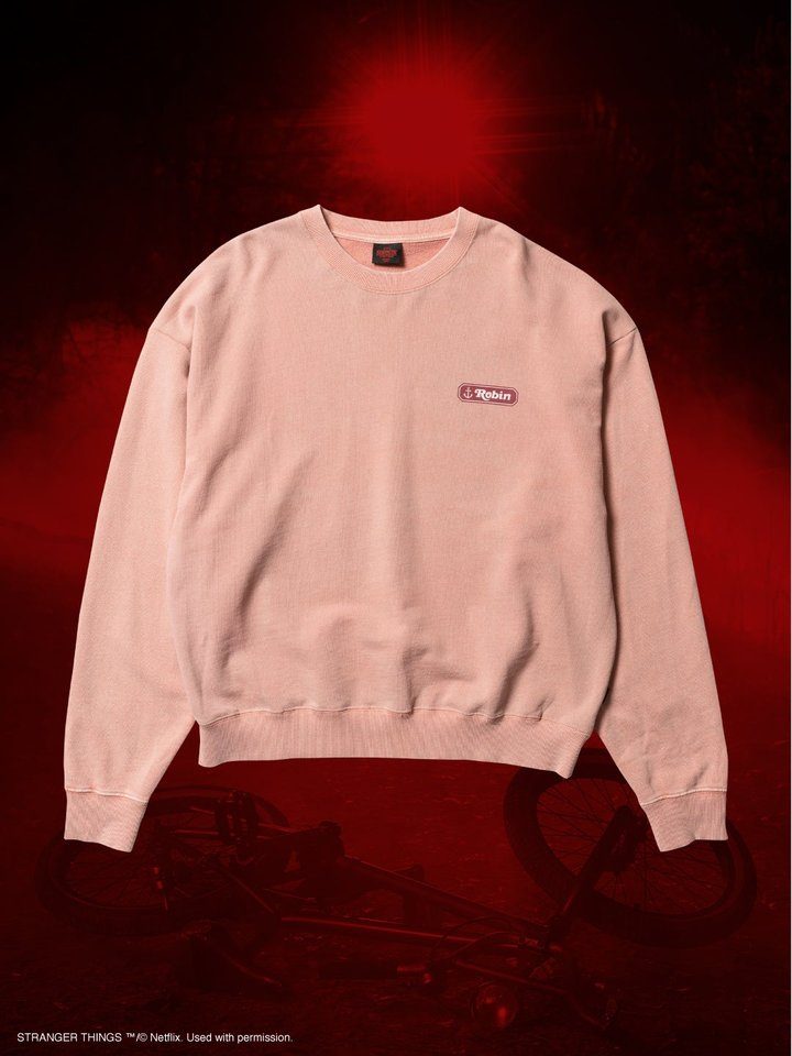 Scoops Ahoy Crewneck Sweatshirt ピンク