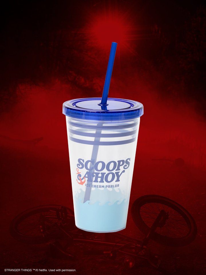 Scoops Ahoy Straw Cup ストロー付きカップ